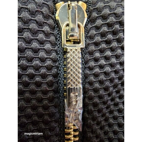 BNWT Ted Baker London Monaa Lace Trim A-Line Dress Black - Picture 4 of 14